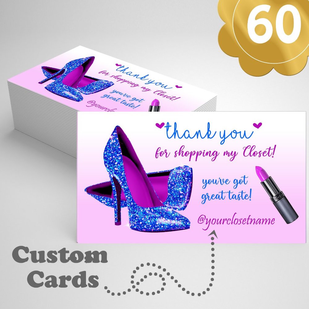 60 Thank You Cards